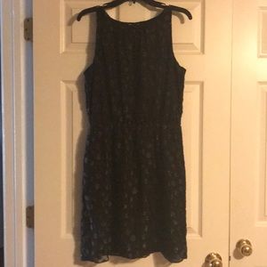 Black cocktail dress